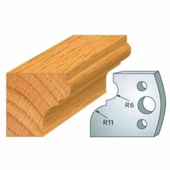 Jeu De 2 Contre-fers Profilés Ht. 40 Mm N°111 Corniche - 801.111 - Leman