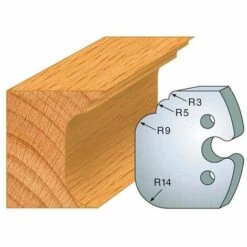 Jeu De 2 Contre-fers Profilés Ht. 50 Mm N°225 Congé Multiple - 856.225 - Leman