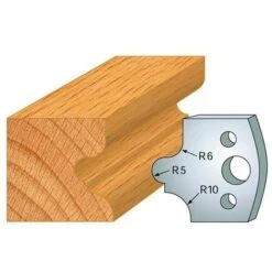 Jeu De 2 Fers Profilés Acier Ht. 40 Mm N°012 Congé à Gorge - 800.012 - Leman