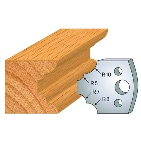 Jeu De 2 Fers Profilés Acier Ht. 40 Mm N°022 1/4 De Rond Multiple - 800.022 - Leman 3 Jeu De 2 Fers Profilés Acier Ht. 40 Mm N°022 1/4 De Rond Multiple - 800.022 - Leman