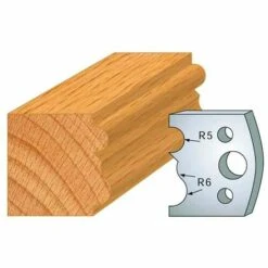 Jeu De 2 Fers Profilés Acier Ht. 40 Mm N°029 Moulure - 800.029 - Leman