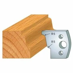 Jeu De 2 Fers Profilés Acier Ht. 40 Mm N°031 Doucine - 800.031 - Leman