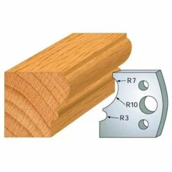 Jeu De 2 Fers Profilés Acier Ht. 40 Mm N°105 Louis XV - 800.105 - Leman