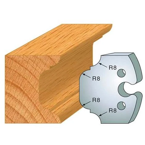 Jeu De 2 Fers Profilés Acier Ht. 50 Mm N°214 Congé De 1/4 De Rond - 855.214 - Leman 3 Jeu De 2 Fers Profilés Acier Ht. 50 Mm N°214 Congé De 1/4 De Rond - 855.214 - Leman