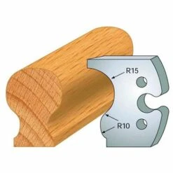 Jeu De 2 Fers Profilés Acier Ht. 50 Mm N°229 Main Courante Moulurée - 855.229 - Leman