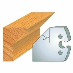 Leman - Jeu De 2 Contre-fers Profilés Ht.50 Mm N°205