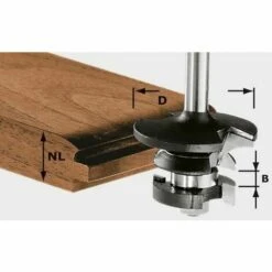 FESTOOL FRÄSER Festool Fraise Contre-profil Pour Languette HW S8 D43/21 A/KL-491130
