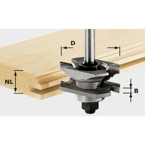FESTOOL FRÄSER Festool Fraise à Rainurer/profiler HW S8 D46 X D12-NT-490645 3 FESTOOL FRÄSER Festool Fraise à Rainurer/profiler HW S8 D46 X D12-NT-490645