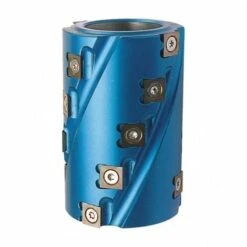 Leman - Porte-outils Hélicoïdal à Chantourner Et à Calibrer 80x80x50 Mm Dents 12