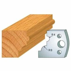 Jeu De 2 Fers Profilés Acier Ht. 40 Mm N°024 1/4 De Rond Et Boudin - 800.024 - Leman