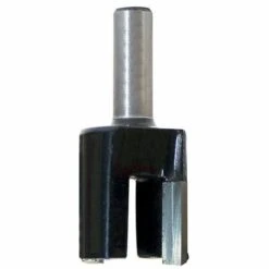 Mèche à Entailler Droite HM D. 22 Mm L.U. 12 Mm L.T. 38 Mm Q. 8 - 4028.722.00 - Leman