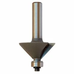 Mèche à Chanfreiner HM Micrograin Z : 3 + Guide D. 31,4 Mm L.U. 10 Mm L.T. 60 Mm Angle 45° Q. 6 Mm - 5686.745.00 - Leman