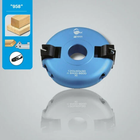 Leman - Porte-outils Inclinable De +90° à -90° 120x40x30 Mm 2 Dents - 958.120.30.3001 4 Leman - Porte-outils Inclinable De +90° à -90° 120x40x30 Mm 2 Dents - 958.120.30.3001 – Image 2