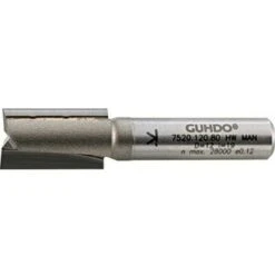 GUHDO Fraise à Rainurer, Outil à Bois, Ø : 5 Mm, Long. Utile 11 Mm, Long. Totale 51 Mm