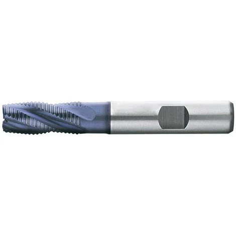 FP Fraise D'ébauche Courte, Type HR, 3 à 6 Dents, En Acier à Coupe Rapide à 10% De Cobalt, Surface Recouverte De TiAIN, Ø D1 - K12 : 10,0 Mm 3 FP Fraise D'ébauche Courte, Type HR, 3 à 6 Dents, En Acier à Coupe Rapide à 10% De Cobalt, Surface Recouverte De TiAIN, Ø D1 - K12 : 10,0 Mm