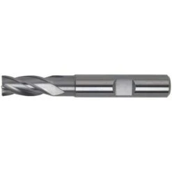 FP Fraise Cylindrique Longue, 4 Dents, 30°, En Carbure Monobloc, Sans Revêtement, Ø D1 - H10 : 3,0 Mm, Long. Totale L1 57 Mm, Long. Coupe L2 8 Mm