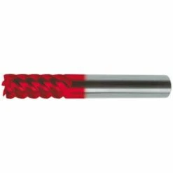 GUHRING Fraise Cylindrique Longue, Type NH, En Carbure Monobloc SL Et Carbure Monobloc UF, DIN 6527, Fire, Ø D1 - H10 : 20,0 Mm, Long. Totale L1 104 Mm