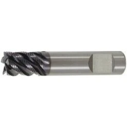 FP Fraise D'ébauche Courte, Type HR, En Carbure Monobloc, Surface Recouverte De TiAlN, Pour Le Traitement De L'INOX, Ø D1 - H10 : 20,0 Mm