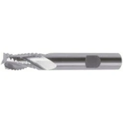 GUHRING Fraise D'ébauche Sans Arrosage Centrale, Longue, En Carbure Monobloc, Pour Aluminium, Ø D1 - H10 : 12,0 Mm, Long. Totale L1 83 Mm, Long. Coupe L2 22 Mm