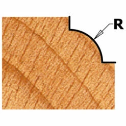 CMT ORANGE TOOLS K927-064 FRAISE D'ARONDE HW Z2 S=8 D=25.4X14.3X46 R=6.3 DR -Toupie Soldes 14877360 3