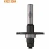 CMT ORANGE TOOLS K922-340A FRAISE CIRCULAIRE HW Z2 S=8 D=40X4 H=12.5 DR -Toupie Soldes 14931046 1