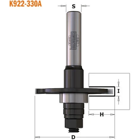 CMT ORANGE TOOLS K922-340A FRAISE CIRCULAIRE HW Z2 S=8 D=40X4 H=12.5 DR 4 CMT ORANGE TOOLS K922-340A FRAISE CIRCULAIRE HW Z2 S=8 D=40X4 H=12.5 DR – Image 2