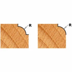 CMT ORANGE TOOLS K938-167 FRAISE QUART D'ARONDE HW Z2 S=8 D=16.7X7.9X51 R2 DR -Toupie Soldes 14931053 3