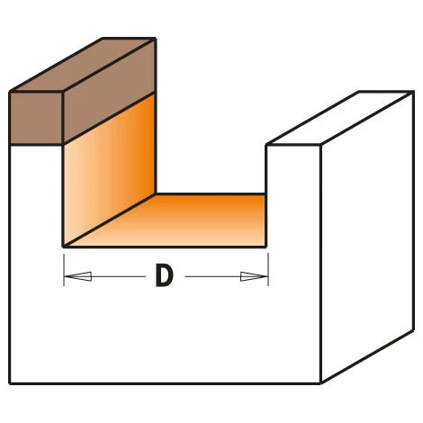 CMT ORANGE TOOLS 952.503.11B FRAISE À COUPE DROITE AVEC COUTEAU HW Z2 S=12 D=31.7X16X70 DR C/CUSC 5 CMT ORANGE TOOLS 952.503.11B FRAISE À COUPE DROITE AVEC COUTEAU HW Z2 S=12 D=31.7X16X70 DR C/CUSC – Image 3