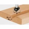 Fraise à Profiler HW Avec Queue De 8mm FESTOOL HW S8 D19/R5/R4 - 491032 -Toupie Soldes 15329365 1