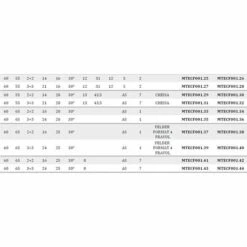 MTECF001.1 - FRAISES BORDEUSES À HÉLICE EN DIAMANT D60 PCD H2,5 MM AXIAL 30° - MOBILTECNICA .1_D60 | LU36 | Z2+2 | ZTOT8 | DB20 | AX30° | DR | H2,5 -Toupie Soldes 16145758 5