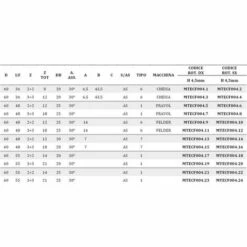 MTECF004.2 - FRAISES BORDEUSES À HÉLICE DIA D60 PCD H4,5 MM ANGLE AXIAL 30° RAINURES ANTIBRUIT - MOBILTECNICA _ .2_D60 | LU36 | Z2+2 | ZTOT8 | DB20 | AX30° | GAU | H4,5 -Toupie Soldes 16146423 4