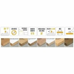 MTECF006.6 - FRAISES BORDEUSES À HÉLICE DIA D70 PCD H2,5 MM ANGLE AXIAL 30° RAINURES ANTIBRUIT - MOBILTECNICA _ .6_D70 | LU48 | Z2+2 | ZTOT12 | DB30 | AX30° | GAU | H2,5 -Toupie Soldes 16146955 3