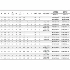 MTECF006.6 - FRAISES BORDEUSES À HÉLICE DIA D70 PCD H2,5 MM ANGLE AXIAL 30° RAINURES ANTIBRUIT - MOBILTECNICA _ .6_D70 | LU48 | Z2+2 | ZTOT12 | DB30 | AX30° | GAU | H2,5 -Toupie Soldes 16146955 4