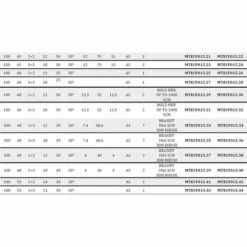 MTECF015.4 - FRAISES BORDEUSES À HÉLICE EN DIAMANT D100 PCD H2,5 MM ANGLE AXIAL 30° - MOBILTECNICA _ .4_D100 | LU35 | Z3+3 | ZTOT8 | DB30 | AX30° | GAU | H2,5 -Toupie Soldes 16148544 5