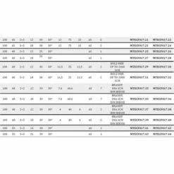 MTECF017.9 - FRAISES BORDEUSES À HÉLICE EN DIAMANT D100 PCD H4,5 MM ANGLE AXIAL 30° - MOBILTECNICA _ .9_D100 | LU45 | Z2+2 | ZTOT12 | DB30 | AX30° | DR | H4,5 -Toupie Soldes 16149037 5