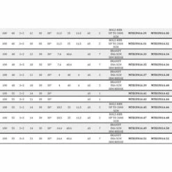 MTECF014.2 - FRAISES BORDEUSES À HÉLICE DIA D100 PCD H2,5 MM ANGLE AXIAL 30° RAINURES ANTIBRUIT - MOBILTECNICA _ .2_D100 | LU35 | Z2+2 | ZTOT8 | DB30 | AX30° | GAU | H2,5 -Toupie Soldes 16149088 5