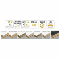 MTECF041.70 - FRAISES BORDEUSES EN DIAMANT POUR PROFILER RACCORD HSK - MOBILTECNICA _ .70_D72 | B 17,5 | ZTOT4 | DB HSK32 | R 5 | GAU | H3 -Toupie Soldes 16153883 2