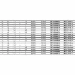 MTECF041.70 - FRAISES BORDEUSES EN DIAMANT POUR PROFILER RACCORD HSK - MOBILTECNICA _ .70_D72 | B 17,5 | ZTOT4 | DB HSK32 | R 5 | GAU | H3 -Toupie Soldes 16153883 5