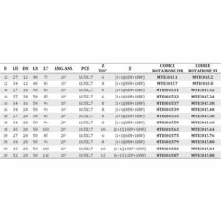 MTEC015.1 - FRAISE HÉLICOÏDALE EN DIAMANT Z2+2 CORPS EN ACIER PCD H2, 5 Mm - MOBILTECNICA _ .1_D12 | LU 27 | DS12 | LT75 | Z(2+2)(6DP+1HW) | AX10° | DR | H2,5 7 MTEC015.1 - FRAISE HÉLICOÏDALE EN DIAMANT Z2+2 CORPS EN ACIER PCD H2, 5 Mm - MOBILTECNICA _ .1_D12 | LU 27 | DS12 | LT75 | Z(2+2)(6DP+1HW) | AX10° | DR | H2,5 -Toupie Soldes 16154803 3