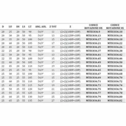 MTEC036.9 - FRAISE HÉLICOÏDALE EN DIAMANT Z2+2 ANGLE AXIAL 54,9° CORPS EN ACIER PCD H4,5 Mm - MOBILTECNICA _ .9_D20 | LU 25 | DS20 | LT90 | Z(2+2)(10DP+1DP) | AX54,9° | DR | H4,5 -Toupie Soldes 16156043 3