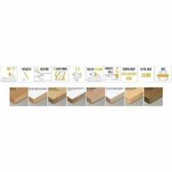 MTEC041.1 - FRAISE NESTING HÉLICOÏDALE EN DIA Z3+3 CORPS EN DENSIMET ESSENT NÉG - MOBILTECNICA _ .1_D12 | LU 21 | DS12 | LT70 | Z | AX20° | DR | H3,5 -Toupie Soldes 16156090 2