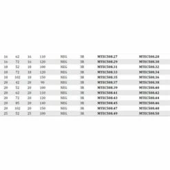 MTEC508.2 - FRAISES HÉLICOÏDALES EN HW NÉGATIVES Z3 AVEC BRISE–COPEAU - MOBILTECNICA .2_D8 | LU 22 | DS8 | LT70 | Z3R | NEG | GAU -Toupie Soldes 16159615 4