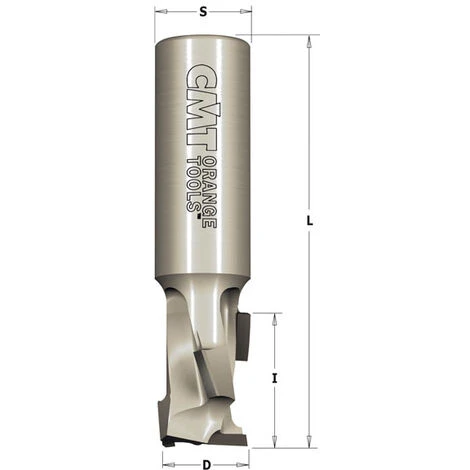 CMT ORANGE TOOLS 140.190.61 FRAISE HÉLICOÏDALE Z1+1 DP S=3/4 D=3/4X1-1/16X3-1/2 DR. 4 CMT ORANGE TOOLS 140.190.61 FRAISE HÉLICOÏDALE Z1+1 DP S=3/4 D=3/4X1-1/16X3-1/2 DR. – Image 2