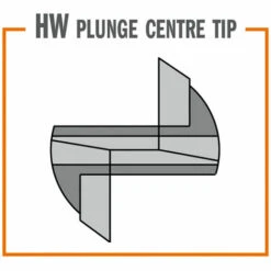 CMT ORANGE TOOLS 177.100.11 HWM-MECHE A DEFONCER Z2+1 S12X45 D=10X35X90 DR -Toupie Soldes 1659597 3