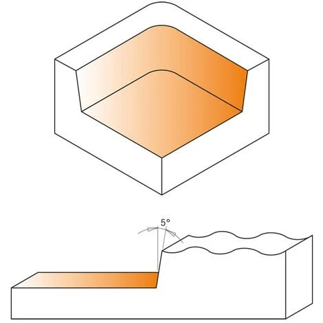 CMT ORANGE TOOLS 663.004.11 FRAISE A' RABOTER AVEC PLAQUETTES RÉVERSIBLES HW Z2+2 S=12X50 D=60X12X80 DR 5 CMT ORANGE TOOLS 663.004.11 FRAISE A' RABOTER AVEC PLAQUETTES RÉVERSIBLES HW Z2+2 S=12X50 D=60X12X80 DR – Image 3