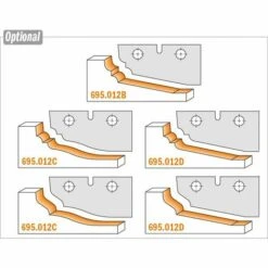CMT ORANGE TOOLS 694.012.35 PORTE-OUTIL HW Z2 180X25X35 -Toupie Soldes 1662388 5