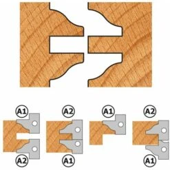 CMT ORANGE TOOLS 694.015.31 PORTE-OUTIL POUR PROFIL ET CONTRE-PROFIL D=132X48X31,75 -Toupie Soldes 1662397 3