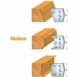 CMT ORANGE TOOLS 694.020.30 PORTE-OUTIL A' FEUILLURER ET POUR PROFILES HW Z2+2 D=100X40X30 -Toupie Soldes 1662412 5