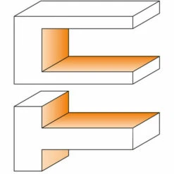 CMT ORANGE TOOLS 694.021.40 JEU DE 2 PORTE-OUTILS POUR RAINUR RÉGLABLES HW D=150X14-28X40 -Toupie Soldes 1662420 2