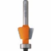 CMT ORANGE TOOLS 709.016.11 FRAISE CHANFREIN 15° HW S=6 D=12,7X12,7X57 Z2 DR -Toupie Soldes 1662572 1